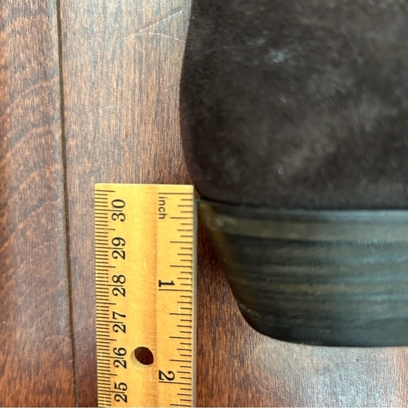 Paul Green Whimsigoth Women’s Brown Suede Booties with Buckle Details, Size 6.5 - Picture 13 of 14